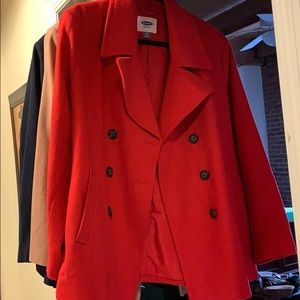 Red Peacoat